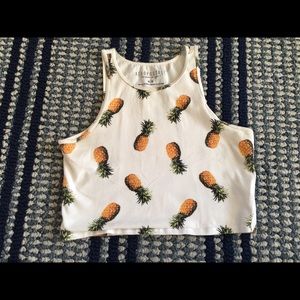 Pineapple croptop